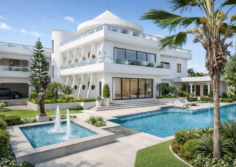 Villa à vendre à Kpogan Grand Lomé– inachevée sur 4 lots de 2 475 m²