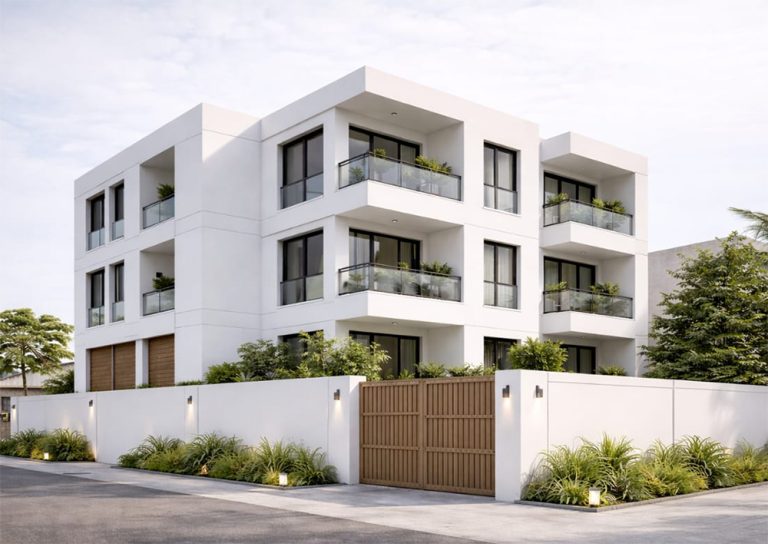 Immeuble inachevé à vendre à Calavi Tankpè au Bénin à 200m des pavés